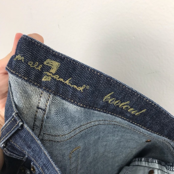 7 For All Mankind Medallion Bootcut Denim Jeans 25 - Picture 3 of 8